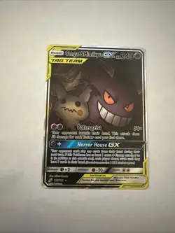 Pokemon Gengar & Mimikyu GX 165/181 Alternate Art Team Up Sun Moon - Image 1