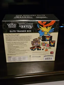 Brand NEW Pokemon HIDDEN FATES Elite Trainer Box ETB - Factory Sealed - Image 2