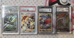 Pokemon Graded Cards Lot of 4 - Image 1