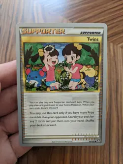 Twins 89/102 2011 World Championship English Pokemon Card ROSS CAWTHON - Image 3