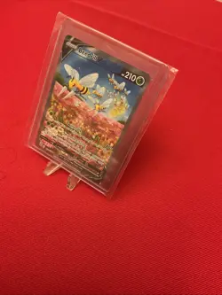 Pokemon TCG Beedrill v Astral Radiance Holo Ultra Rare Card 161/189 NM Condition - Image 3