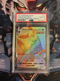2021 POKEMON EVOLVING SKIES UMBREON VMAX PSA 10 -MISLABEL- - Image 1
