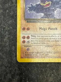 Dark Machamp 27/82 - Team Rocket Vintage Rare Pokemon Card MP - Image 4