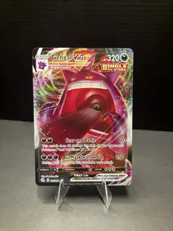 Pokemon Gengar VMAX Holo TCG Card Swsh08: Fusion Strike 157/264 NM Condition - Image 1
