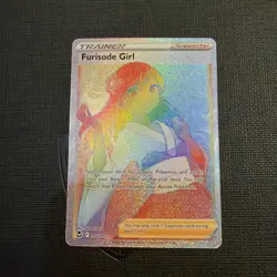 Furisode Girl (Secret) 205/195 Secret Rare SWSH12: Silver Tempest Pokemon TCG NM - Image 1