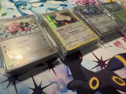 200 Basic Pokemon Playing Cards And 24 Holo And Reverse Holo! - Image 2