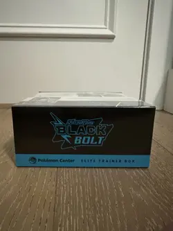 Black Bolt Elite Trainer Box ETB Pokemon Center Exclusive New Sealed - Image 5
