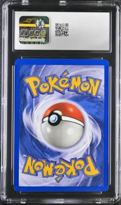 CGC 10 GEM MINT Poliwrath Base Set 2 15/130 Holo SWIRL 2000 Pokemon Card psa - Image 2