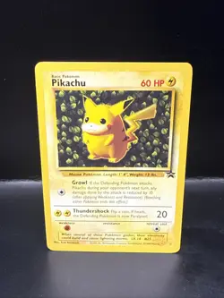 Pokemon TCG Pikachu Wizards Black Star Promos Rare Pokemon E - Image 1