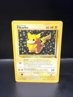 Pokemon TCG Pikachu Wizards Black Star Promos Rare Pokemon E - Image 2