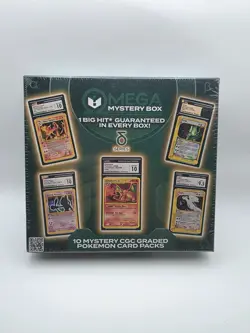 Omega Mystery Box Delta Series Sealed Pokemon Graded TCG - Image 1