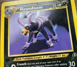 Pokemon Card- Houndoom 23/75 Neo Discovery 1st Edition- NM - Image 3