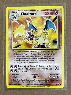 One Charizard Pokemon Card 2022 (Pokemon/Nintendo/Creatures/GAME FREAK) - Image 1