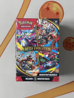Pokemon Mega Evolutions Booster Bundle (6 Packs) - New & Sealed ✅ - Image 1