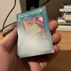 YUGIOH TOON TABLE OF CONTENTS COMMON DB2-EN121 MP - Image 3