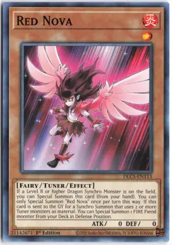 Yugioh - Red Nova DLCS-EN113 1st Edition - Dragons of Legend: The Complete Serie - Image 1