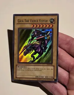 Yugioh Gaia the Fierce Knight LOB-006 Ultra Rare VLP - Image 4