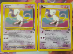 Mew - 8 - Pokemon Wizards of the Coast Black Star Promo Card NM (x1) - Image 2