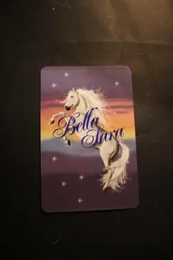 Bella Sara Trading Card - Magical Friends - Foil S7/37 Cate - ITALIAN - Image 2