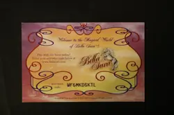 Bella Sara Trading Card - Ancient Lights - Plush Promo 3/4 Jewel - Image 2