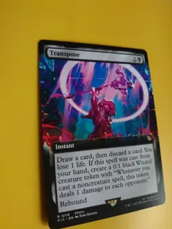 Transpose FIC Rare Instant R00119 MTG Card. - Image 3