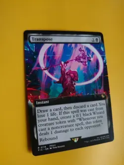 Transpose FIC Rare Instant R00119 MTG Card. - Image 4