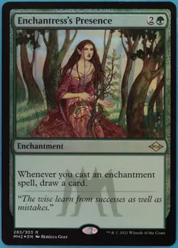 Enchantress's Presence FOIL Modern Horizons 2 MINT Rare CARD (392000) ABUGames - Image 1