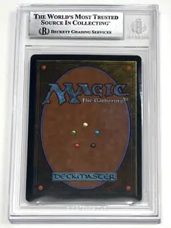 1993 Magic the Gathering MTG CCG Arabian Nights KING SULEIMAN BGS 6.5 EX-MT+ - Image 2