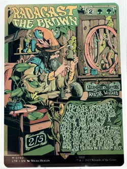 Near Mint Regular Radagast the Brown (Borderless Poster) LTR 740 - Image 1