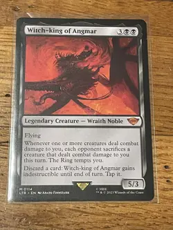 Witch-King of Angmar LP MTG Lord of the Rings LTR - Image 1