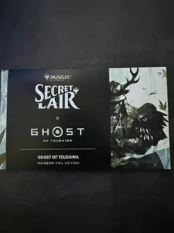 Ghost of Tsushima X Secret Lair Sealed Non Foil Magic the Gathering -In Hand - Image 1