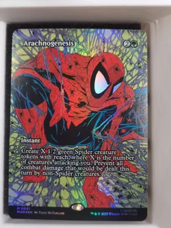 Arachnogenesis (Borderless) Marvel Universe Eternal-Legal Foil - Image 1