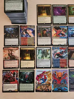 MTG Marvel Spider-Man Non-Foil Lot 270 Cards Common, Uncommon, Rare, Mythic - Image 3
