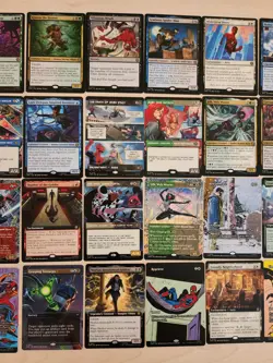MTG Marvel Spider-Man Non-Foil Lot 270 Cards Common, Uncommon, Rare, Mythic - Image 4