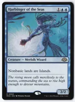 MTG Magic the Gathering Harbinger of the Seas (63/703) Modern Horizons 3 - Image 1