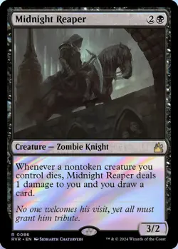 Midnight Reaper 0086 MTG RVR NM Foil - Image 1