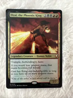 MTG Card Ozai, the Phoenix King Avatar: The Last Airbender Foil M0033 - Image 1