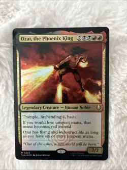 MTG Card Ozai, the Phoenix King Avatar: The Last Airbender Foil M0033 - Image 2