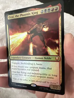 MTG Card Ozai, the Phoenix King Avatar: The Last Airbender Foil M0033 - Image 3