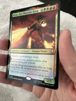MTG Card Ozai, the Phoenix King Avatar: The Last Airbender Foil M0033 - Image 4