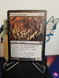Magic the Gathering MTG Planar Chaos Creature Phantasmagorian Black [Excellent] - Image 1