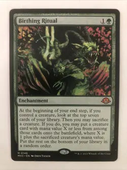 Birthing Ritual MTG Modern Horizon 3 NM #146 - Image 1