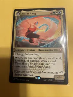 Avatar Aang MTG Regular NM Pack Fresh - Image 1