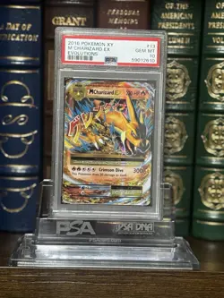 2016 Pokemon XY Evolutions #13 Charizard EX PSA 10 Ultra Rare Card - Image 1