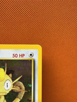 Pokemon Meowth Nintendo Black Star Promo 10 Holo Pokemon Card LP #1058 - Image 3