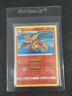 NM Special Delivery Charizard SWSH075 Sword & Shield Promo - Pokemon Card - Image 2