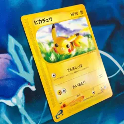 Pikachu -016/128 - 1st Edition Expedition Base Set Japanese - Pokemon Card - HP - Image 3