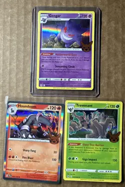 Gengar 066/196 Screaming Circle Rare HOLO FOIL Pokemon TCG NEW PACK FRESH 2022 - Image 2