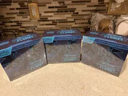 Pokemon TCG Phantasmal Flames Sealed ETB Elite Trainer Box Lot Of 3 Brand New - Image 1