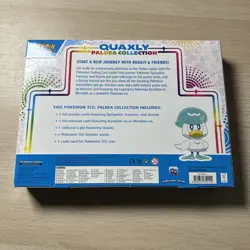 Pokemon TCG Quaxly Paldea Collection Box w/ Foil Promo & Pin sealed - Image 2